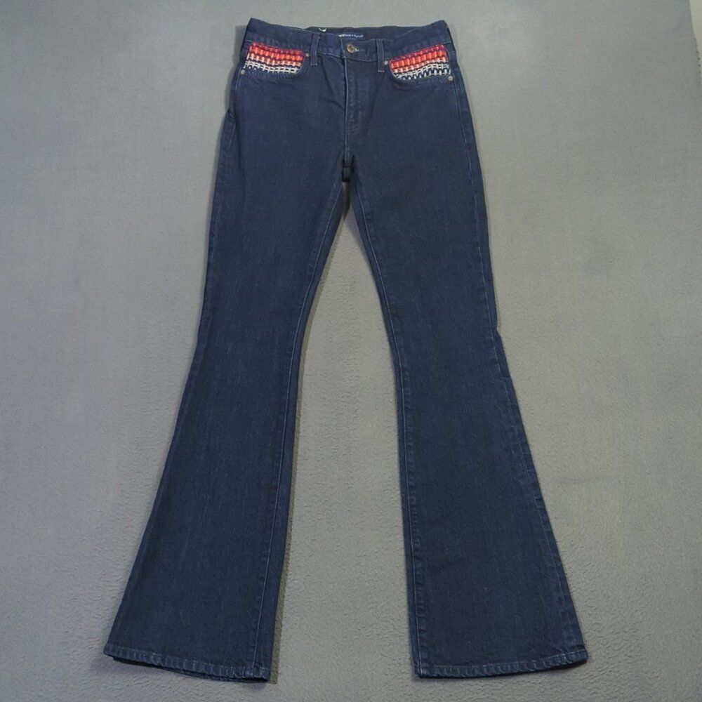 Levi's Made And Crafted Jeans Women's 27 Blue Stems Flare Denim